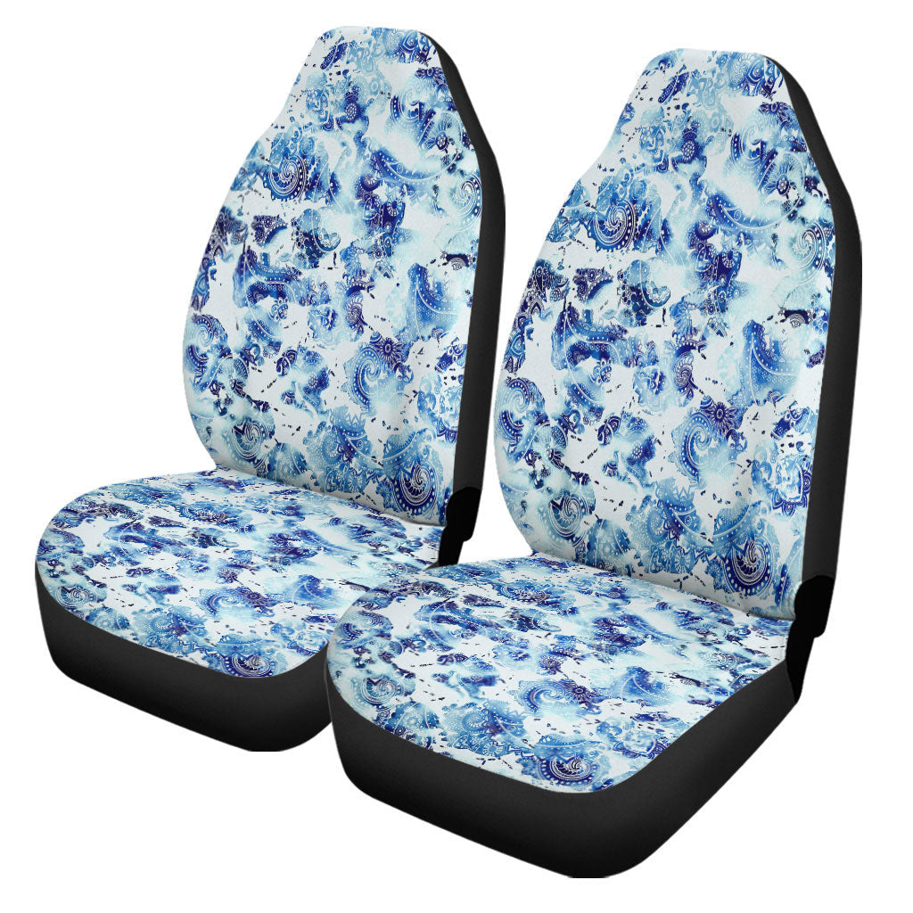 Maori 2021 Car Seat Covers Purple Aotearoa Tattoo