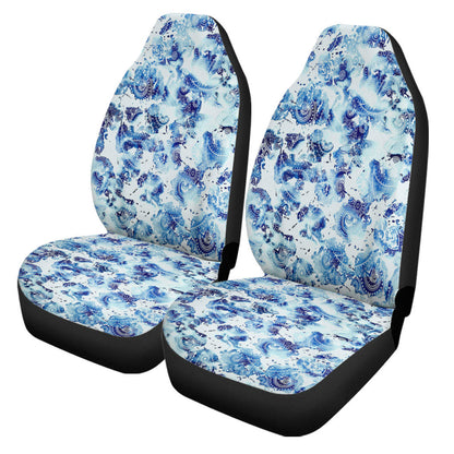Maori 2021 Car Seat Covers Purple Aotearoa Tattoo