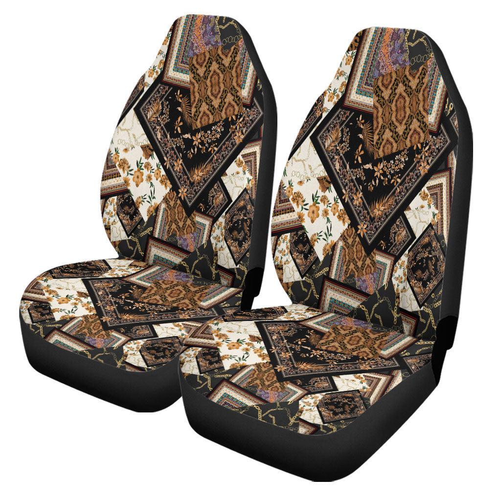 Maori 2021 Car Seat Covers Purple Aotearoa Tattoo