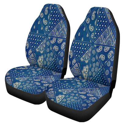 Maori 2021 Car Seat Covers Purple Aotearoa Tattoo