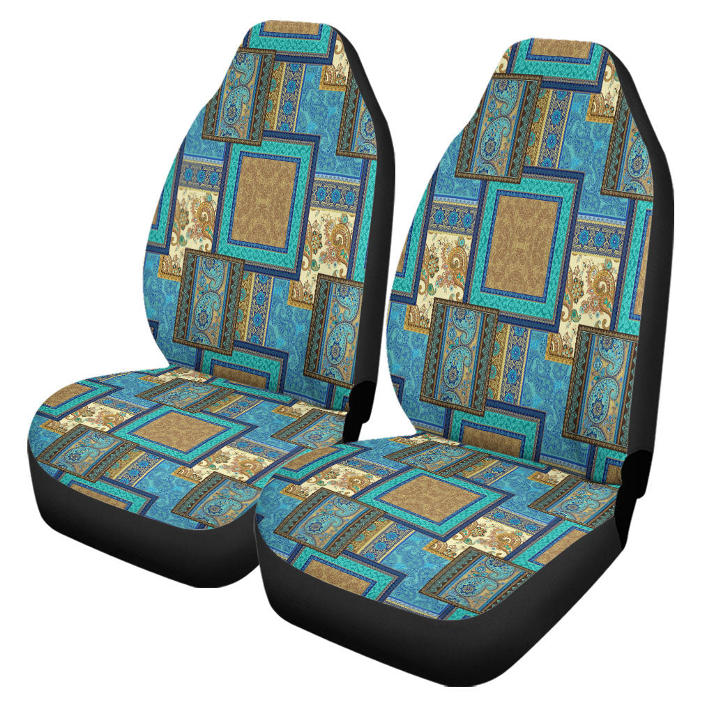 Maori 2021 Car Seat Covers Purple Aotearoa Tattoo