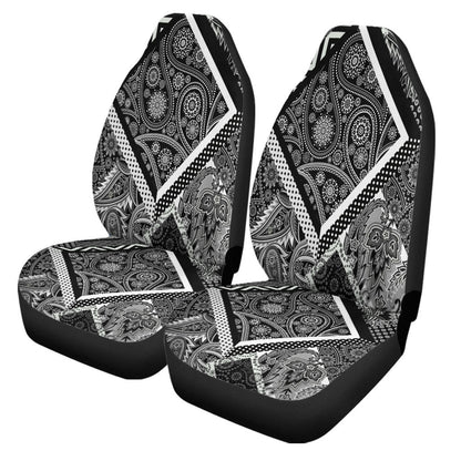 Maori 2021 Car Seat Covers Purple Aotearoa Tattoo