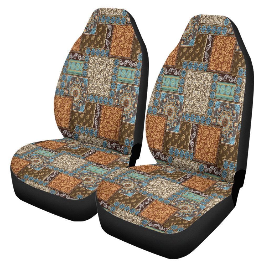 Maori 2021 Car Seat Covers Purple Aotearoa Tattoo