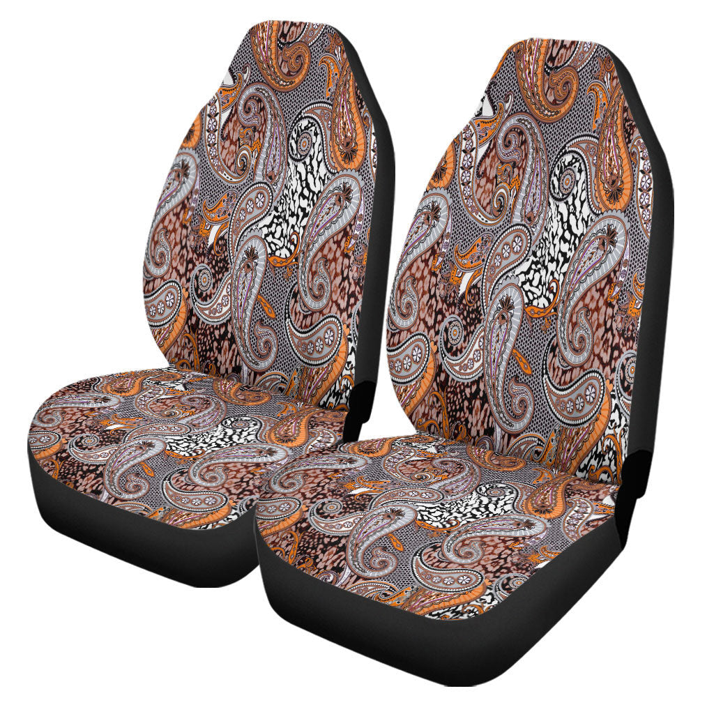 Maori 2021 Car Seat Covers Purple Aotearoa Tattoo