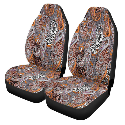 Maori 2021 Car Seat Covers Purple Aotearoa Tattoo