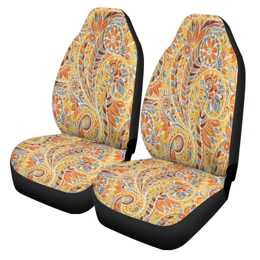 Maori 2021 Car Seat Covers Purple Aotearoa Tattoo