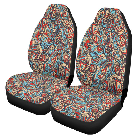 Maori 2021 Car Seat Covers Purple Aotearoa Tattoo