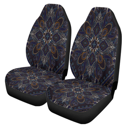 Maori 2021 Car Seat Covers Purple Aotearoa Tattoo