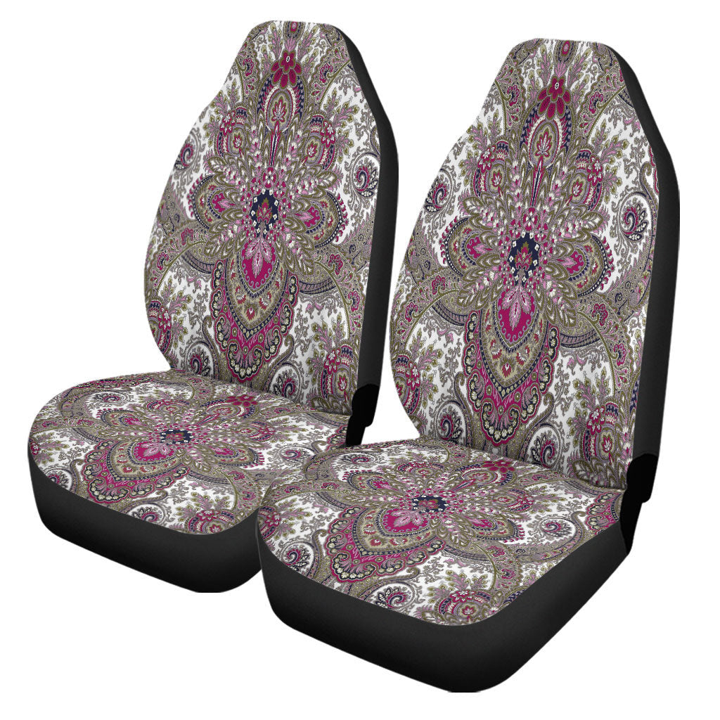 Maori 2021 Car Seat Covers Purple Aotearoa Tattoo