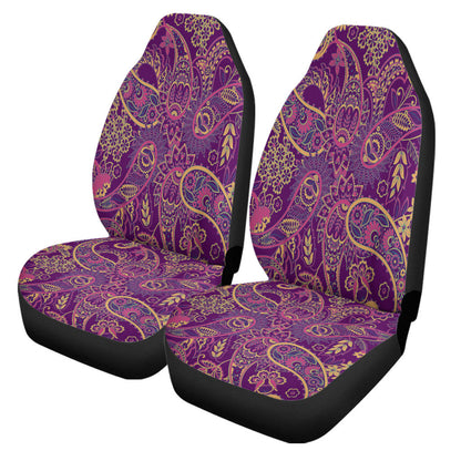 Maori 2021 Car Seat Covers Purple Aotearoa Tattoo
