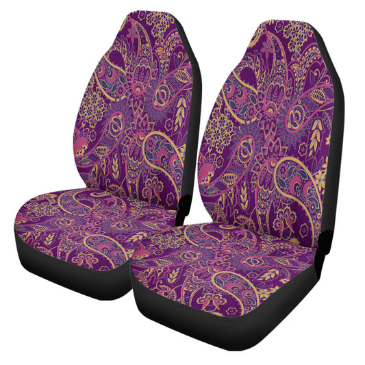 Maori 2021 Car Seat Covers Purple Aotearoa Tattoo