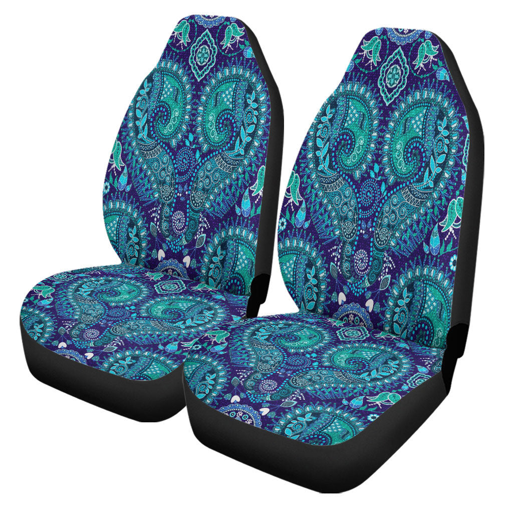 Maori 2021 Car Seat Covers Purple Aotearoa Tattoo