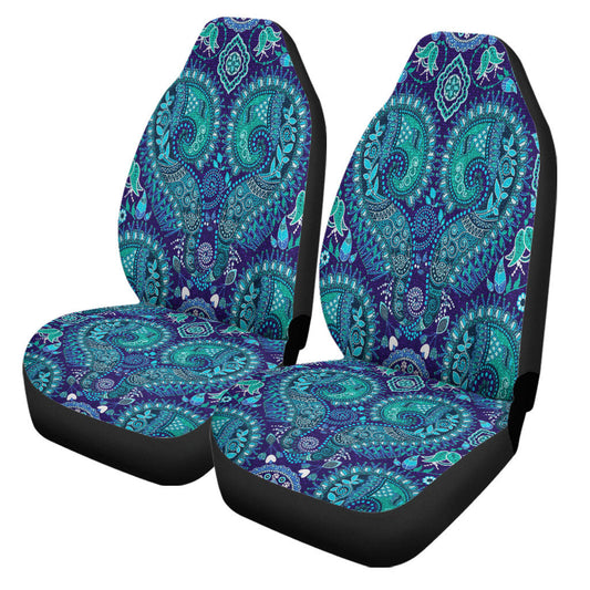 Maori 2021 Car Seat Covers Purple Aotearoa Tattoo