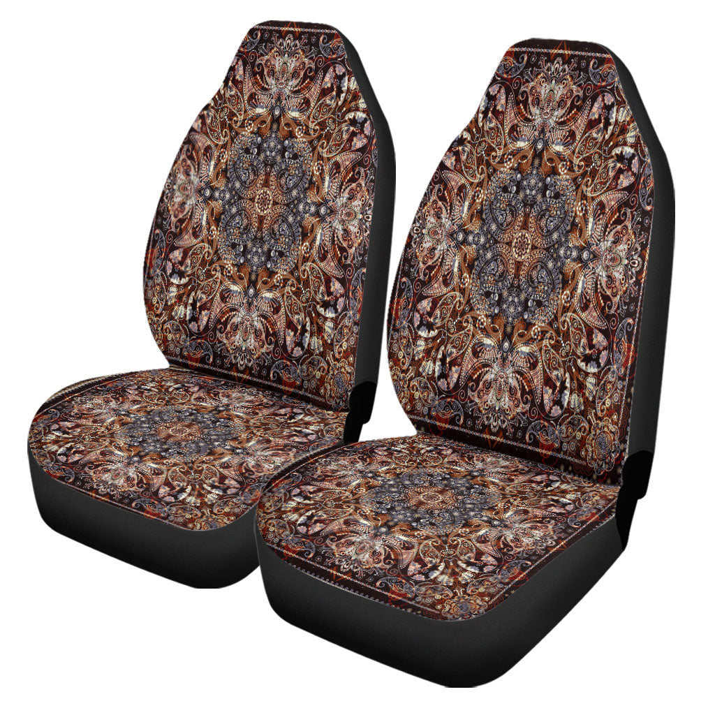Maori 2021 Car Seat Covers Purple Aotearoa Tattoo