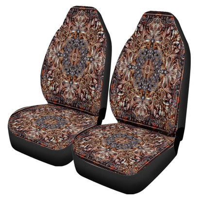 Maori 2021 Car Seat Covers Purple Aotearoa Tattoo