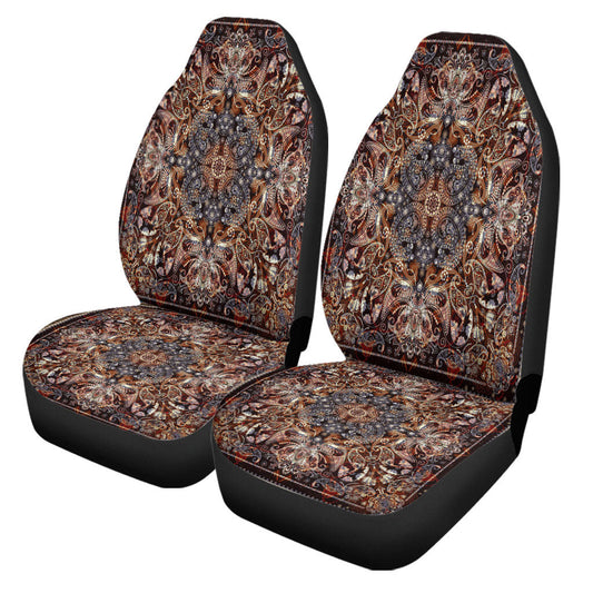 Maori 2021 Car Seat Covers Purple Aotearoa Tattoo