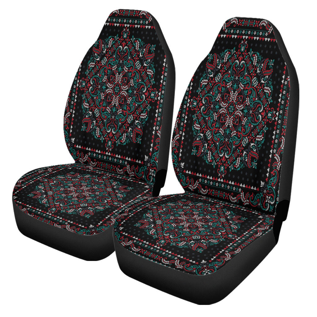 Maori 2021 Car Seat Covers Purple Aotearoa Tattoo