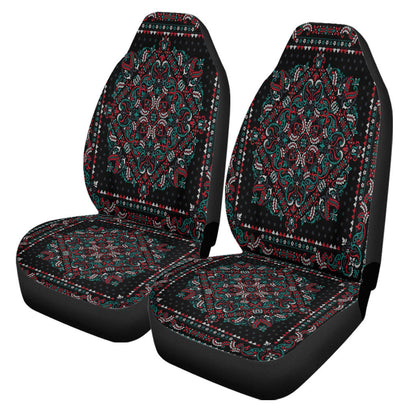 Maori 2021 Car Seat Covers Purple Aotearoa Tattoo