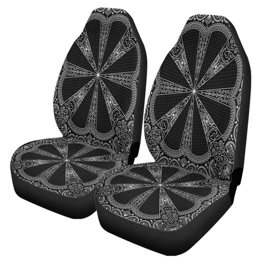 Maori 2021 Car Seat Covers Purple Aotearoa Tattoo