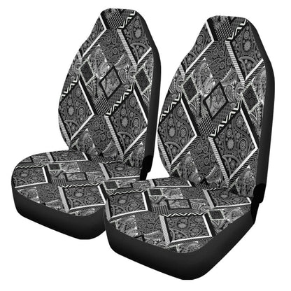 Maori 2021 Car Seat Covers Purple Aotearoa Tattoo