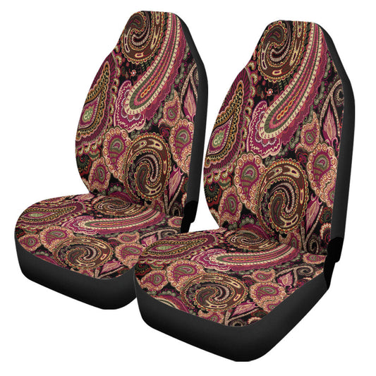 Maori 2021 Car Seat Covers Purple Aotearoa Tattoo
