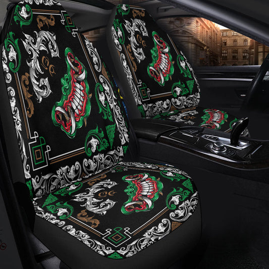 Car Seat Cover Paisley Bandana Pattern Seamless Car Seat Cover