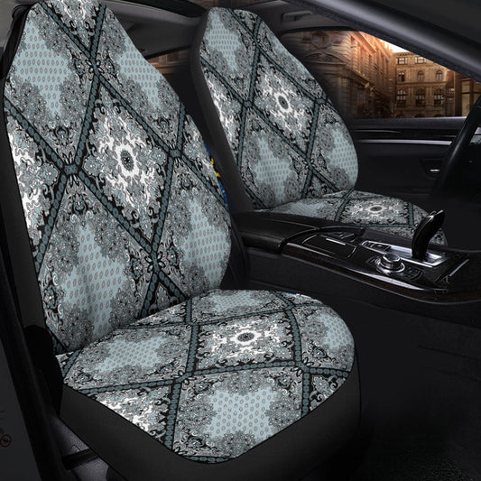 Car Seat Cover Paisley Bandana Pattern Seamless Car Seat Cover