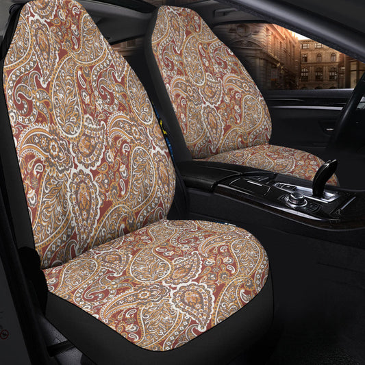 Car Seat Cover Paisley Bandana Pattern Seamless Car Seat Cover
