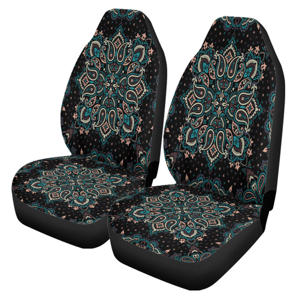 Maori 2021 Car Seat Covers Purple Aotearoa Tattoo