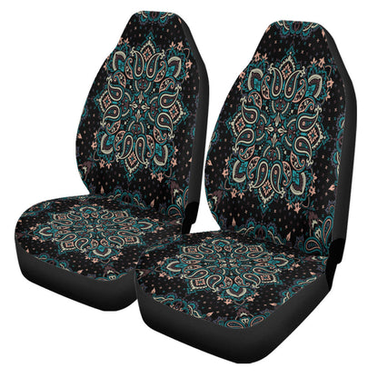 Maori 2021 Car Seat Covers Purple Aotearoa Tattoo