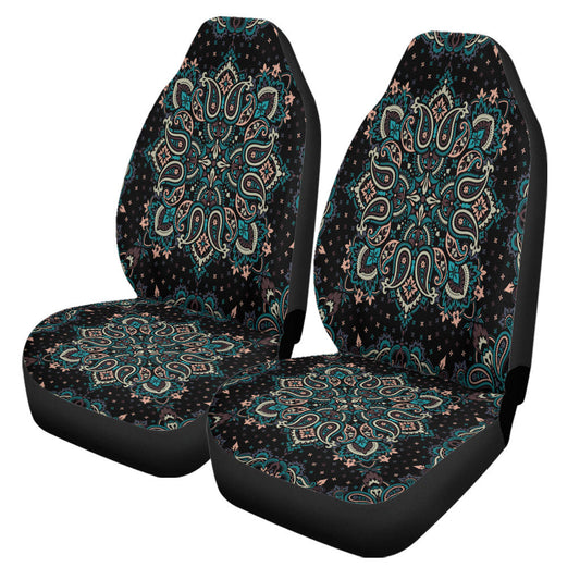 Maori 2021 Car Seat Covers Purple Aotearoa Tattoo