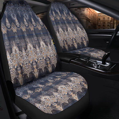 Car Seat Cover Paisley Bandana Pattern Seamless Car Seat Cover