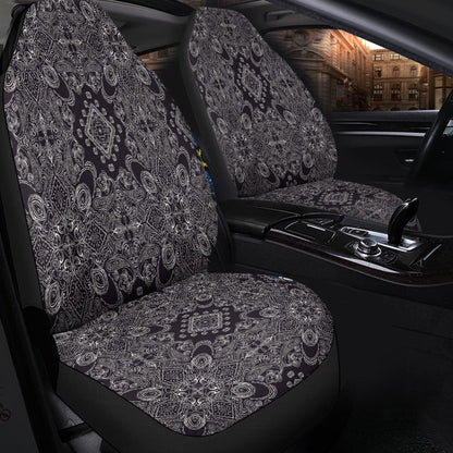 Car Seat Cover Paisley Bandana Pattern Seamless Car Seat Cover