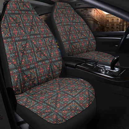 Car Seat Cover Paisley Bandana Pattern Seamless Car Seat Cover