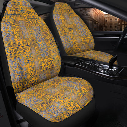 Car Seat Cover Paisley Bandana Pattern Seamless Car Seat Cover