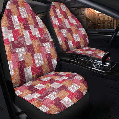 Car Seat Cover Paisley Bandana Pattern Seamless Car Seat Cover