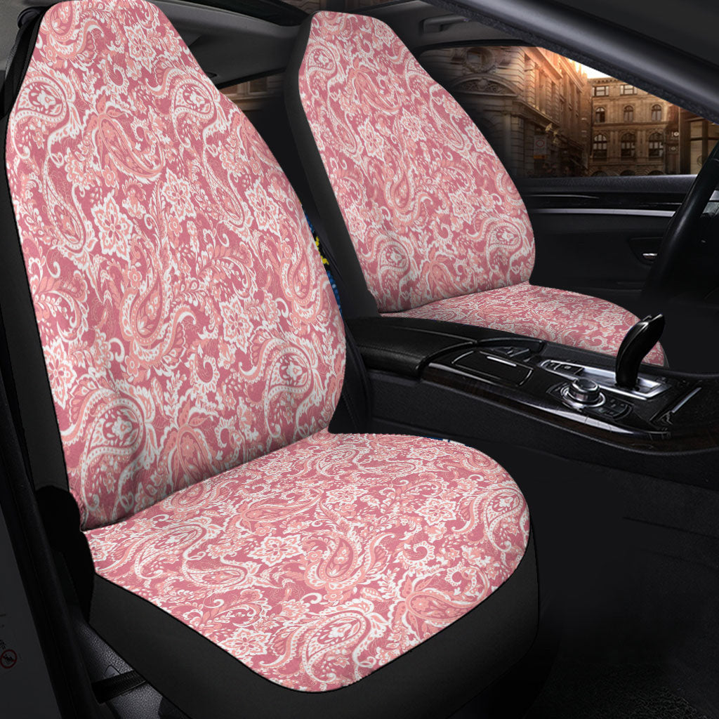 Car Seat Cover Paisley Bandana Pattern Seamless Car Seat Cover