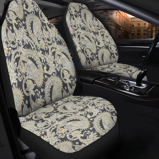 Car Seat Cover Paisley Bandana Pattern Seamless Car Seat Cover