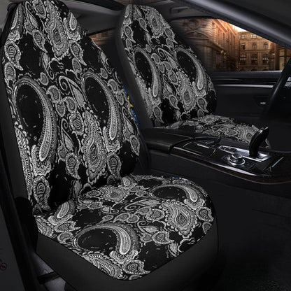 Car Seat Cover Paisley Bandana Pattern Seamless Car Seat Cover