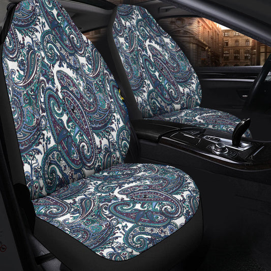 Car Seat Cover Paisley Bandana Pattern Seamless Car Seat Cover