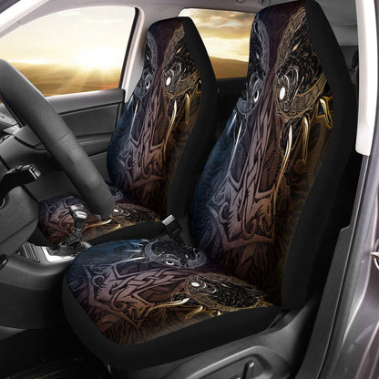 Maori 2021 Car Seat Covers Purple Aotearoa Tattoo