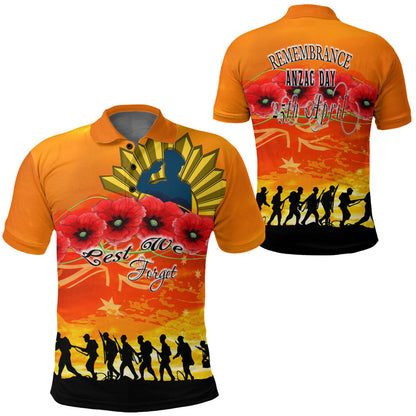 Clothing Anzac Day Australian Polo Shirts