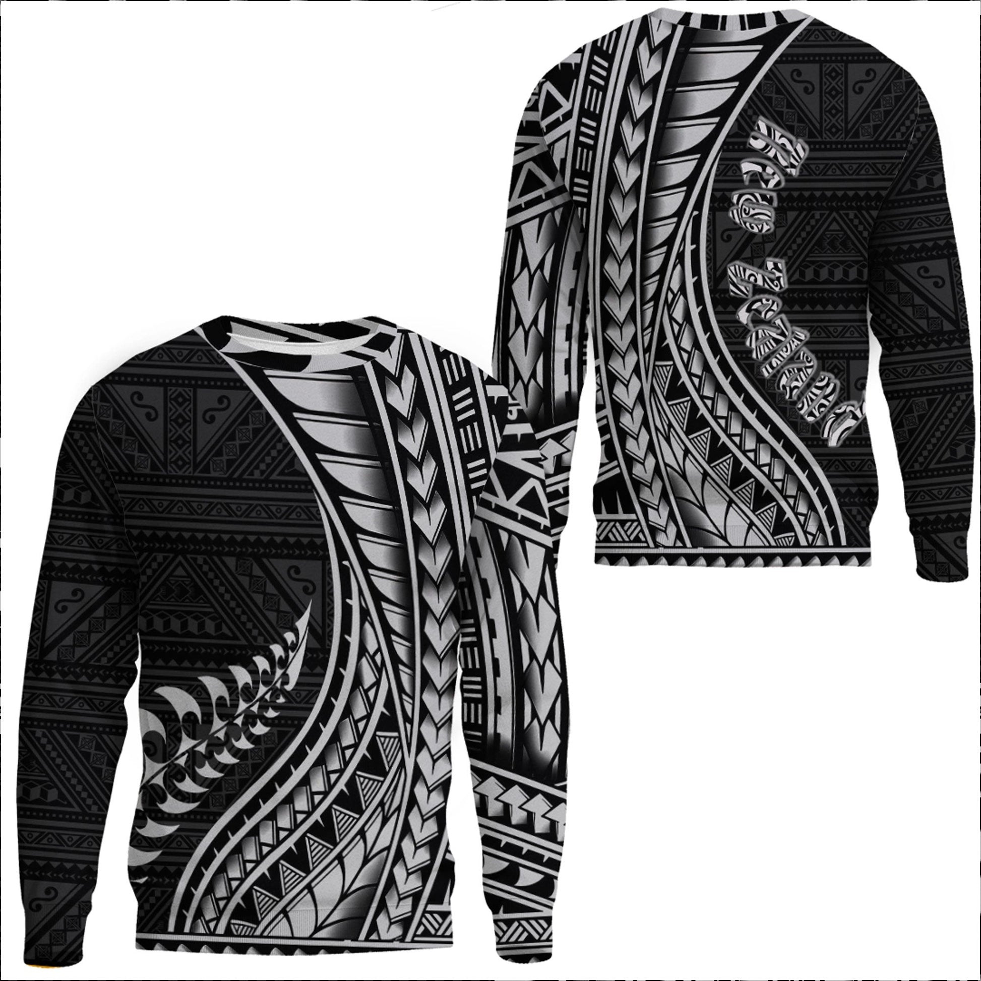 Clothing Maori Fern Sweatshirts
