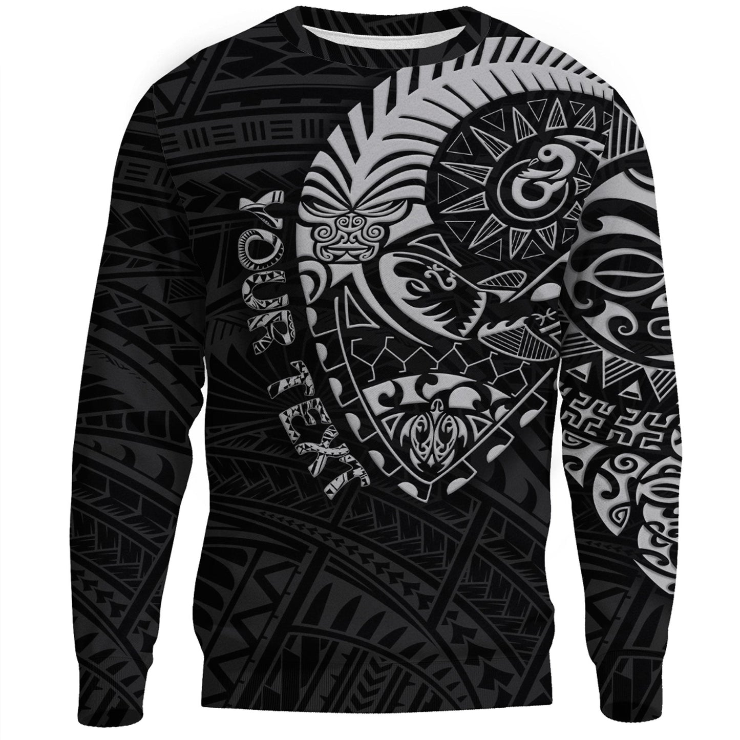 Clothing Maori Fern Symbol Sweatshirts
