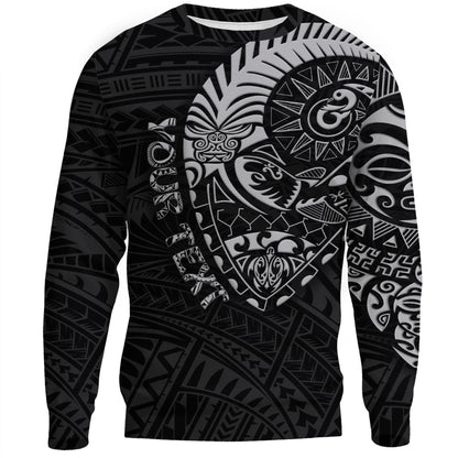 Clothing Maori Fern Symbol Sweatshirts