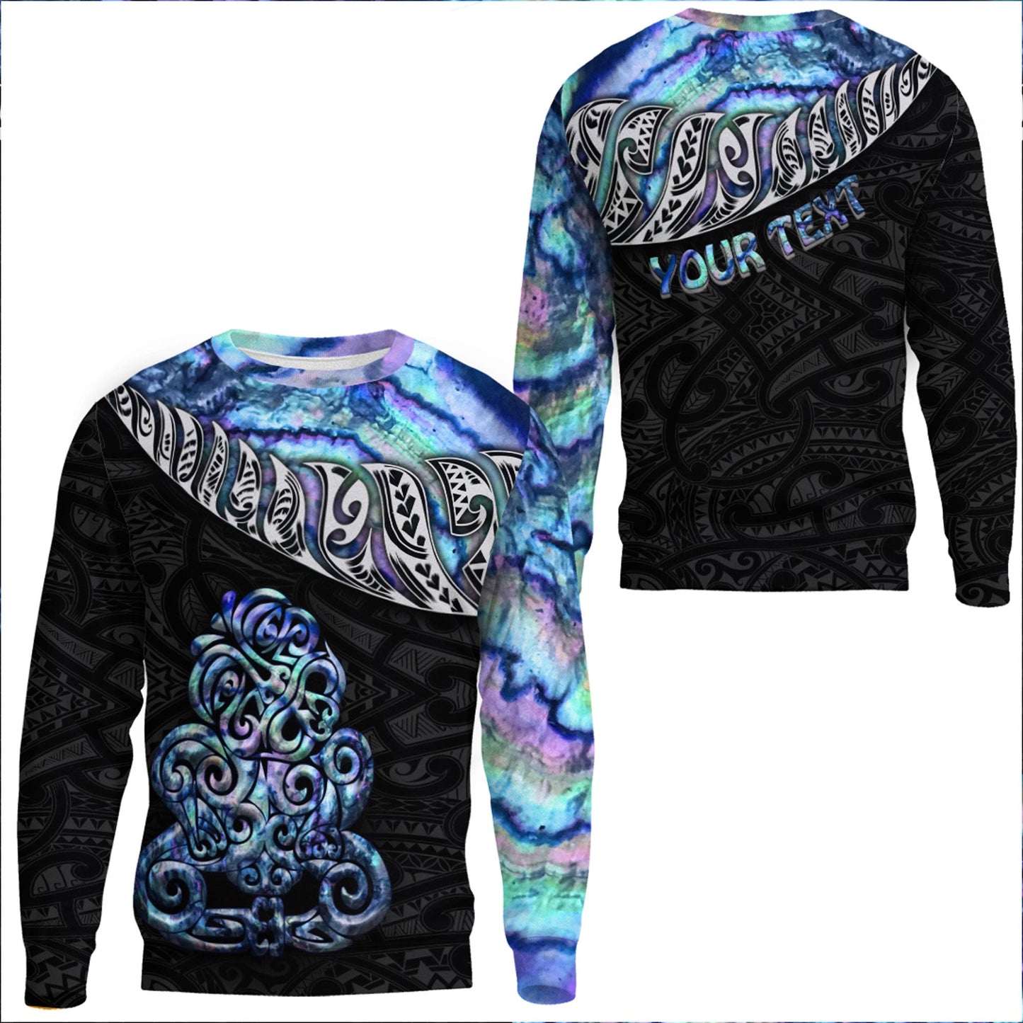 Clothing Maori Tiki Shell Sweatshirts