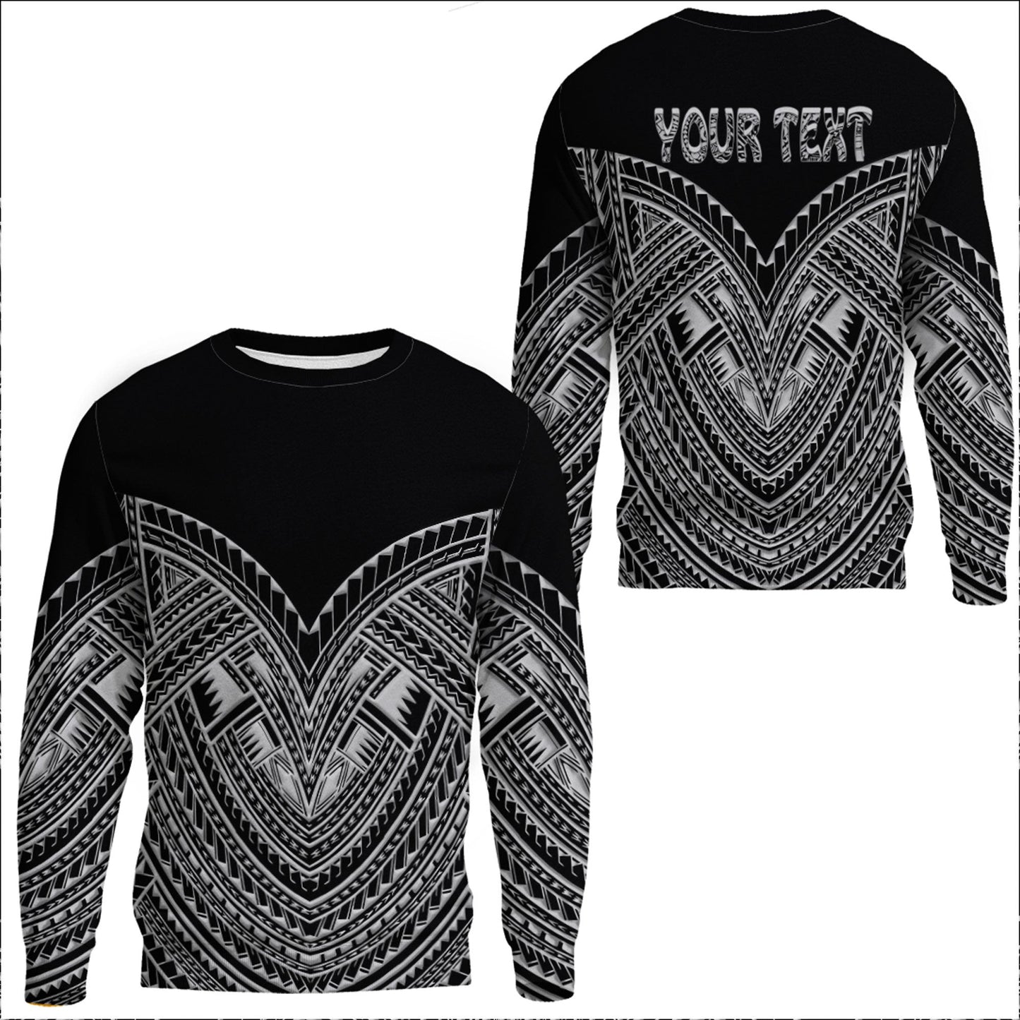 Clothing Maori Pattern Sweatshirts