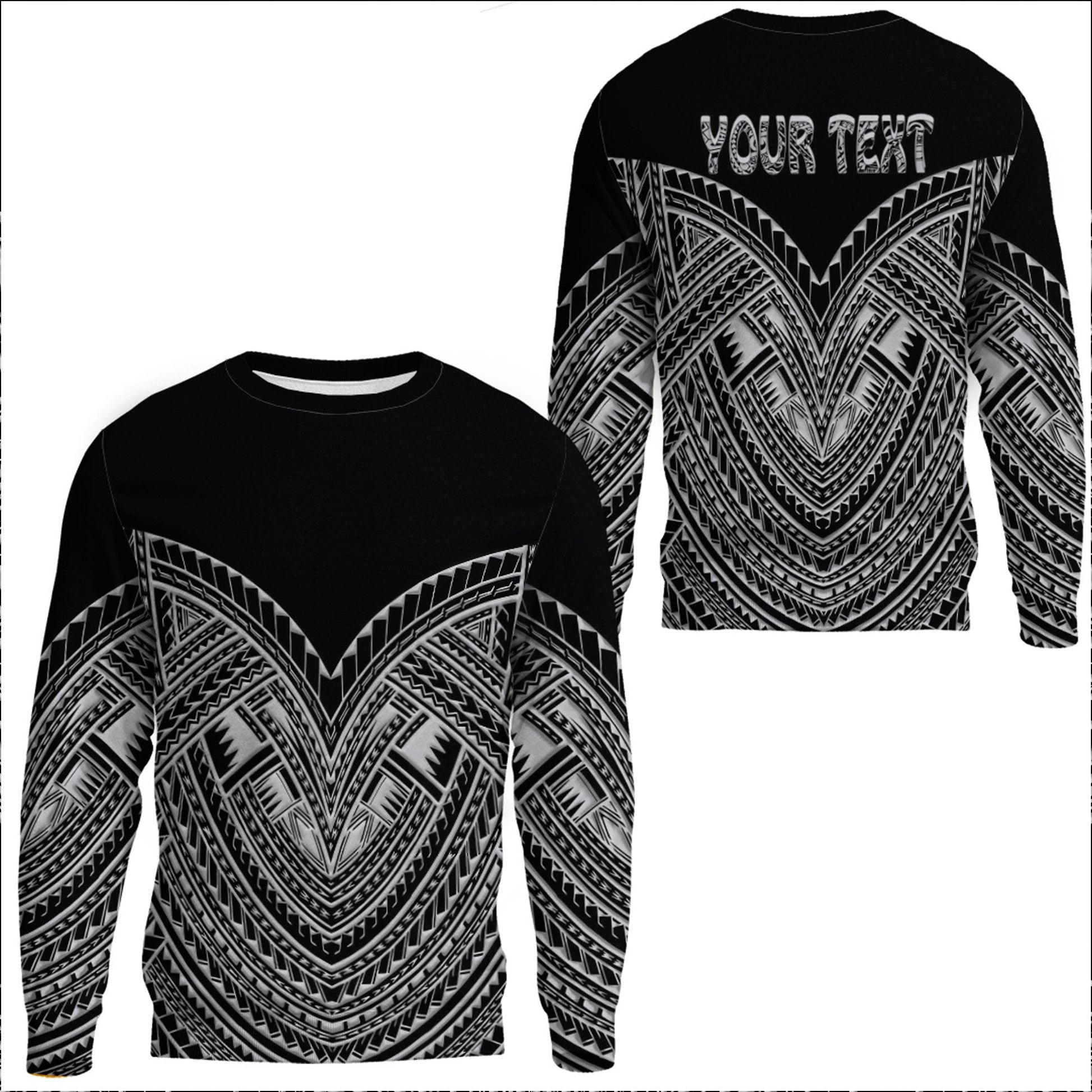 Clothing Maori Pattern Sweatshirts