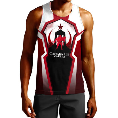 Clothing Canakkale Zaferi, Mart 18 Sport Style Tank Top