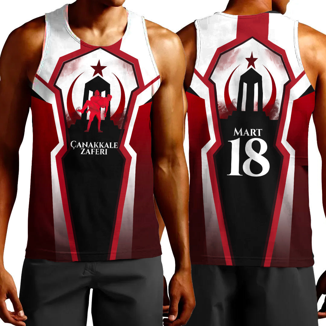 Clothing Canakkale Zaferi, Mart 18 Sport Style Tank Top